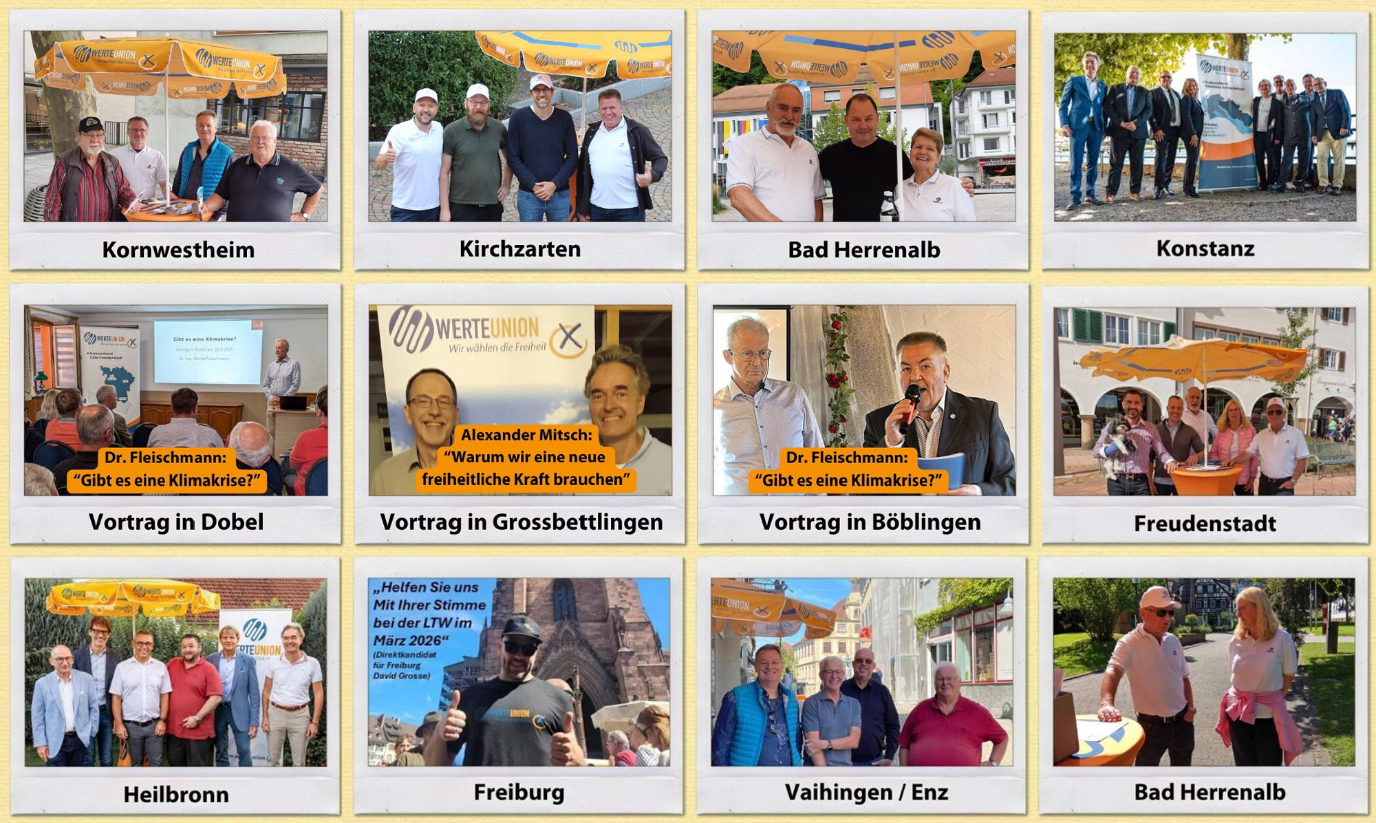 Aktivitäten der WerteUnion
