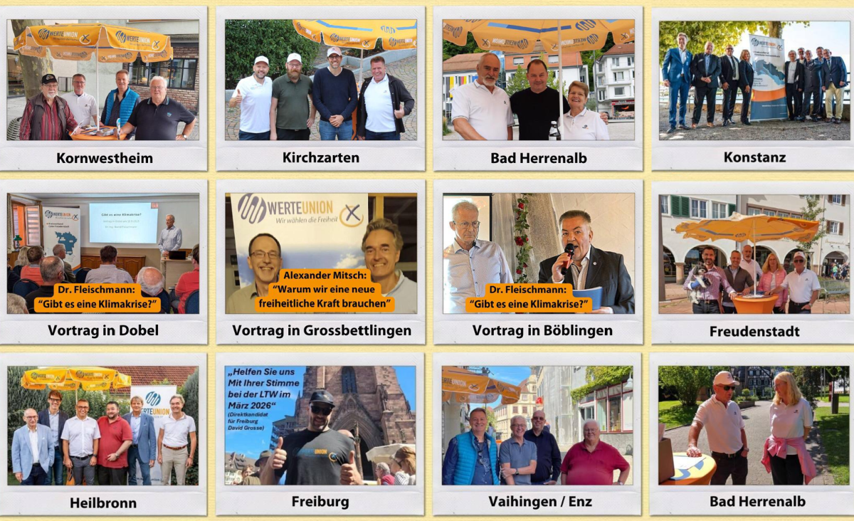 Aktivitäten der WerteUnion