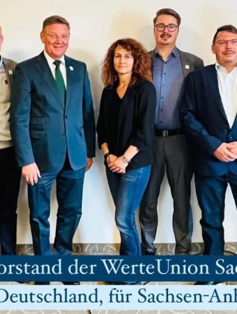 Gründung des Landesverbandes Sachsen-Anhalt der WerteUnion